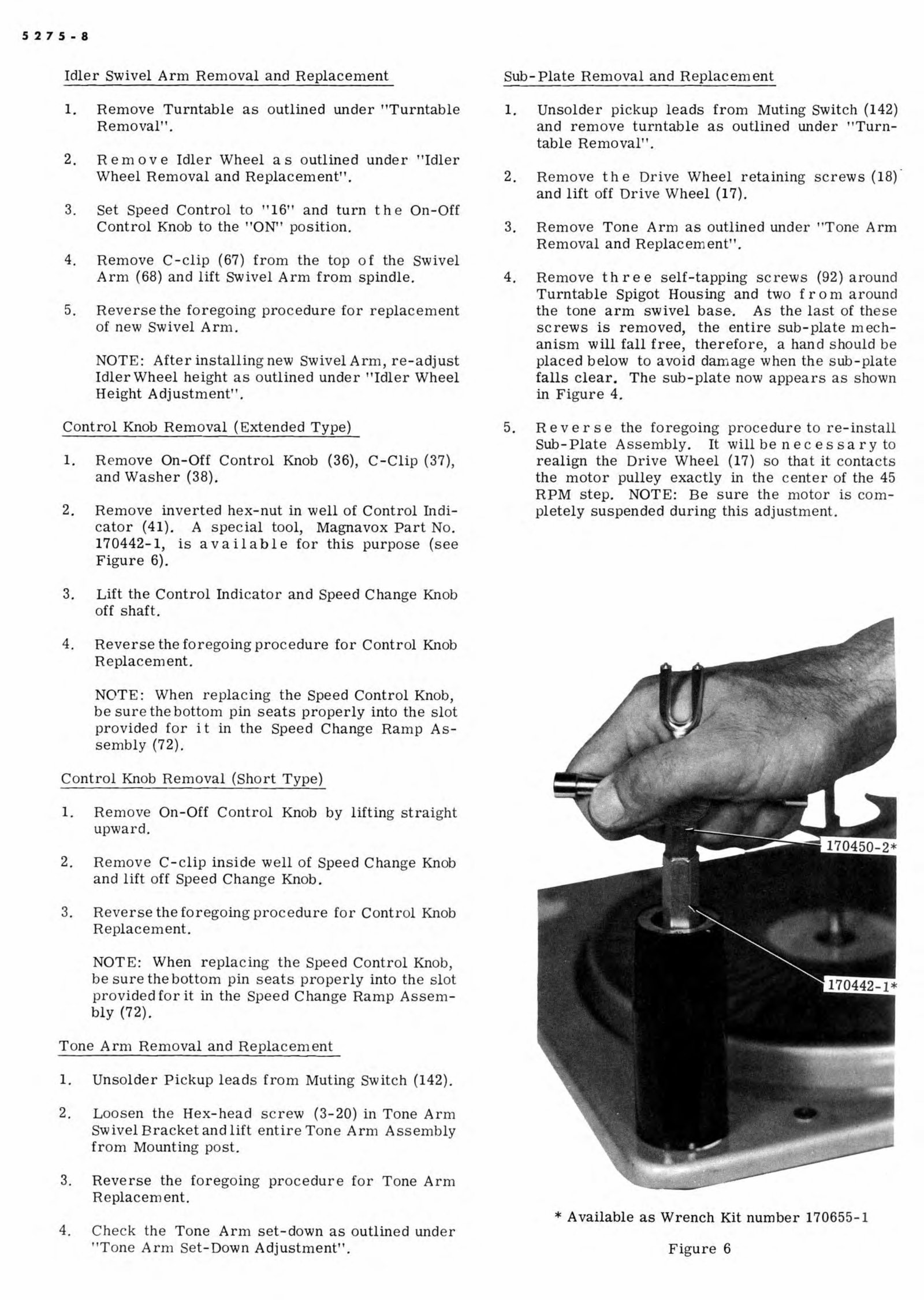 Magnavox w604,w605,w606,w607, w608 Micromatic Service Manual preview img 8