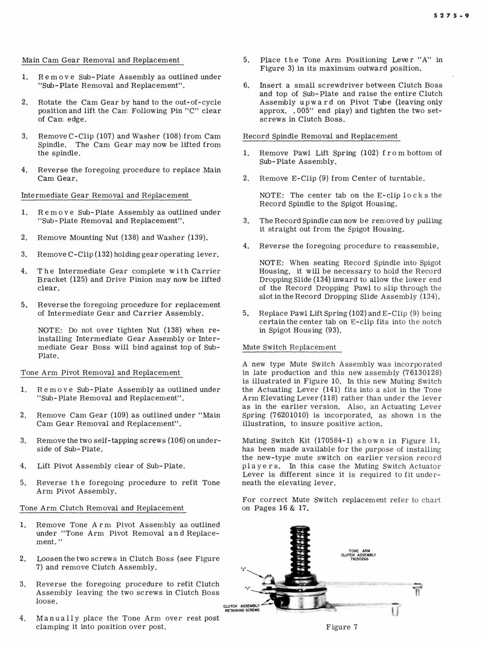 Magnavox w604,w605,w606,w607, w608 Micromatic Service Manual preview img 9