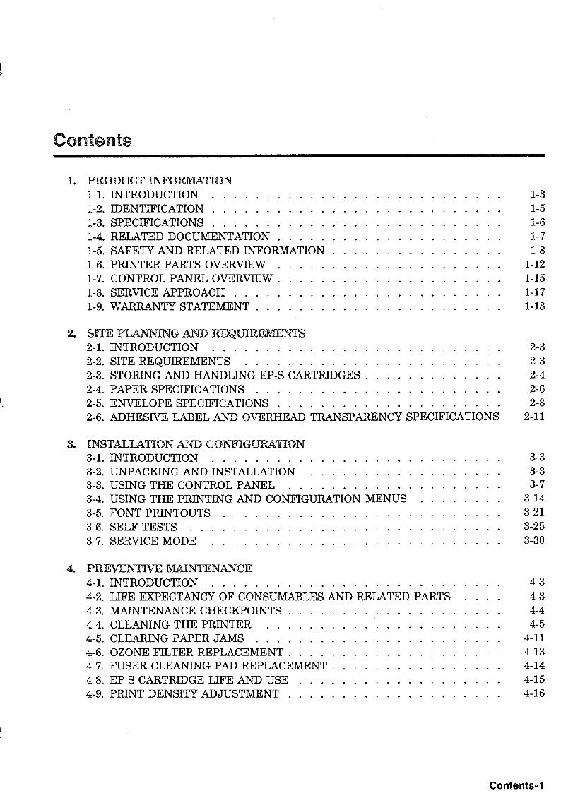HP LaserJet Series II printer (HP 33440), LaserJet III printer (HP 33449) Combined Service Repair Manual preview img 6