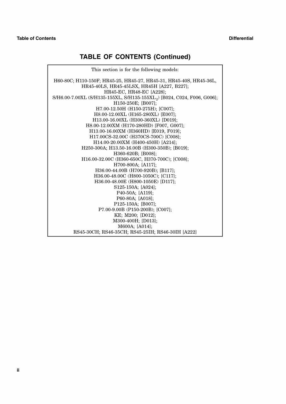 HYSTER Challenger C117 (H36.00C, H40.00C, H44.00C, H48.00CH, H800C, H880C, H970C, H1050CH) Forklift Service Repair Manual + PART preview img 4