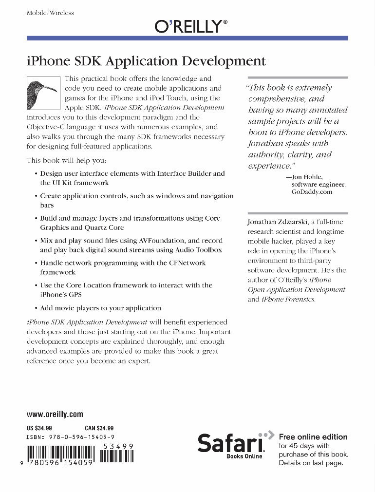 iPhone Open Application Development: Write Native Objective-C Applications for the iPhone - Jonathan Zdziarski preview img 2
