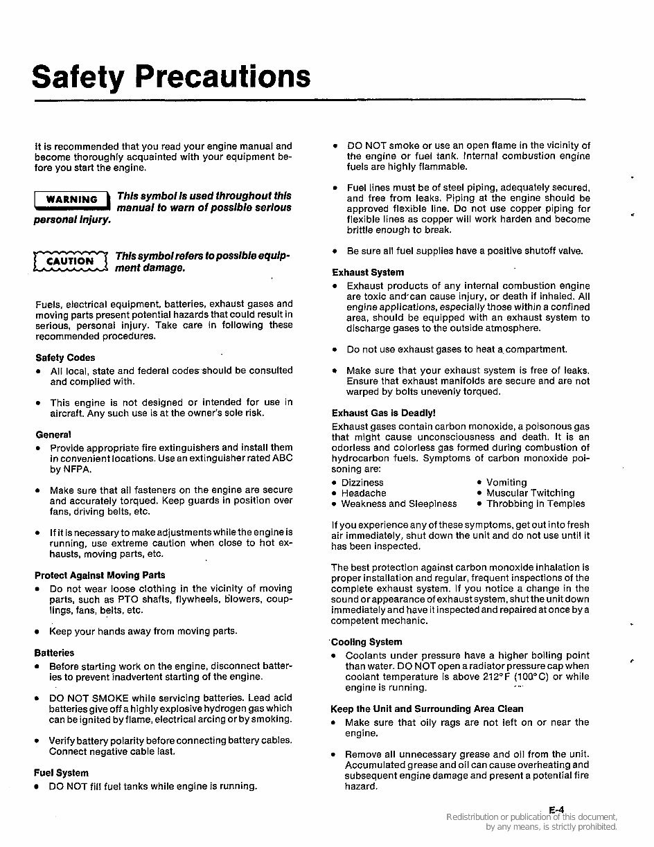 Onan Cummins NHA, NHAV, NHB & NHBV Engine Service & Parts Manual - preview img 3