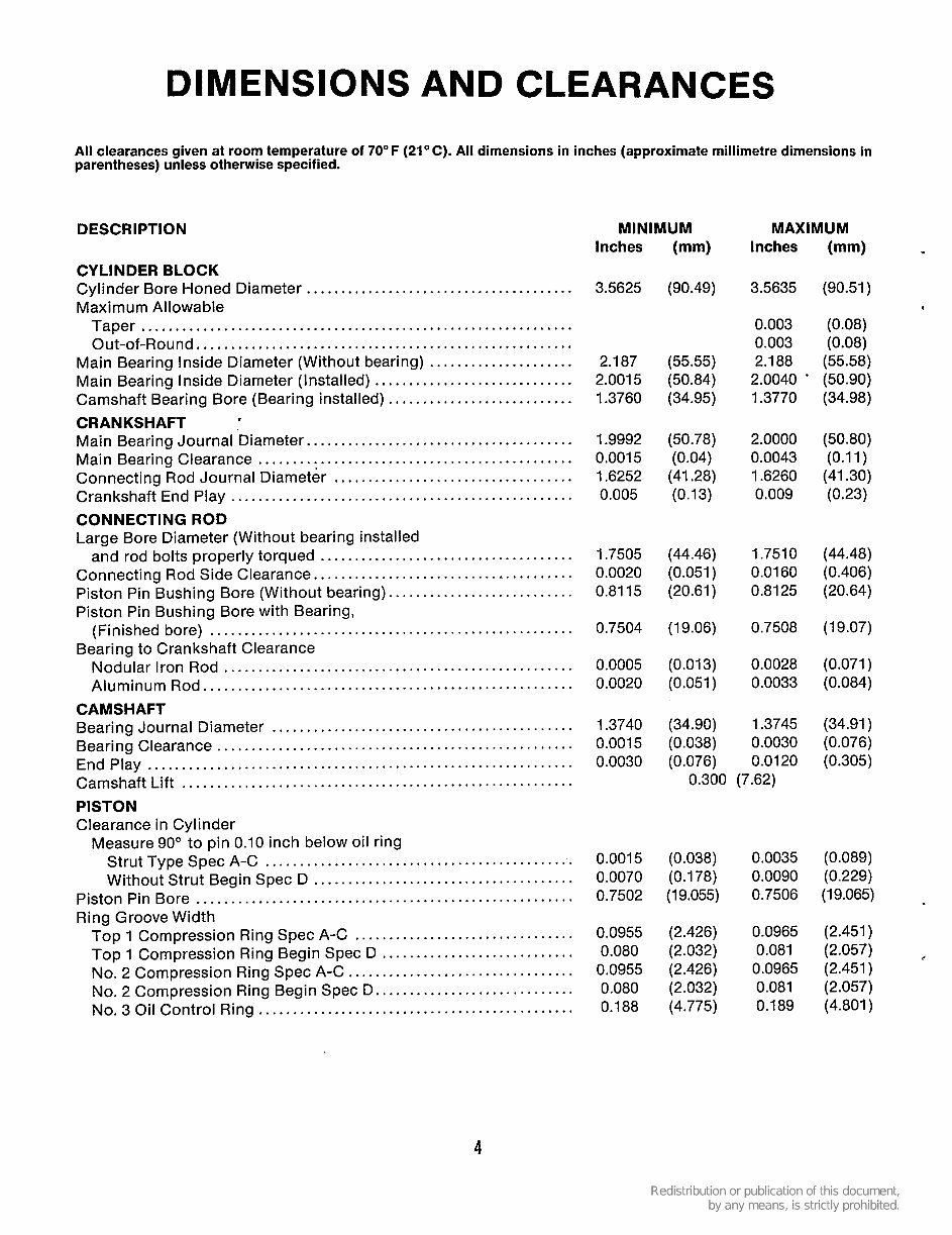 Onan Cummins NHA, NHAV, NHB & NHBV Engine Service & Parts Manual - preview img 7