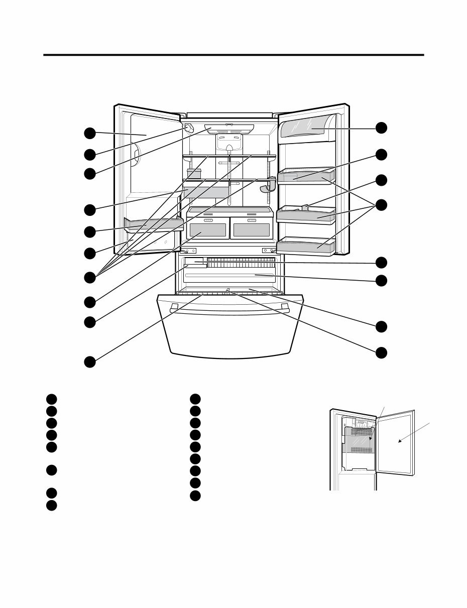 Kenmore 7756 7757 French door refrigerator service manual preview img 4