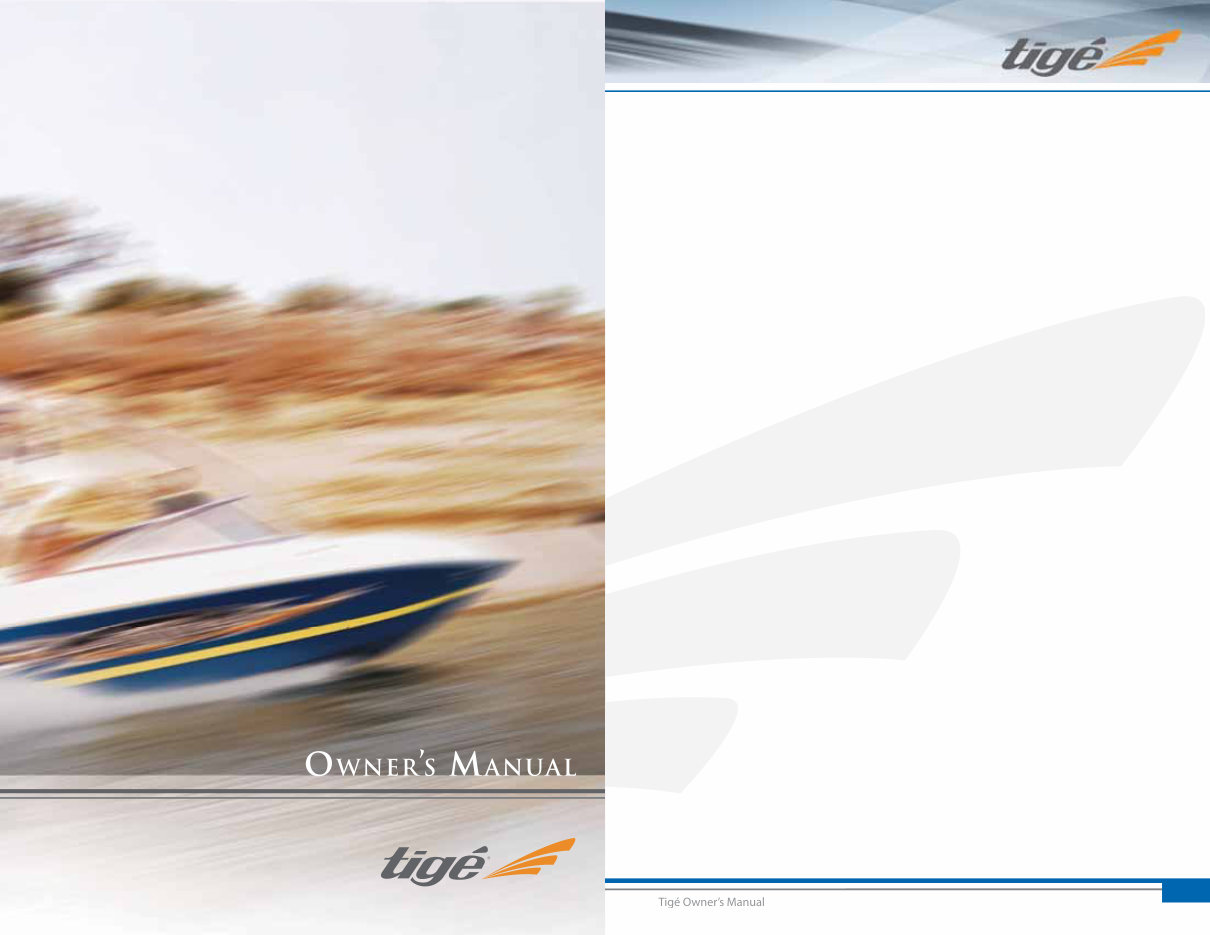 Tige Instrument System guide for the Tige 2007 22VE, 24VE and RZ2 preview img 1