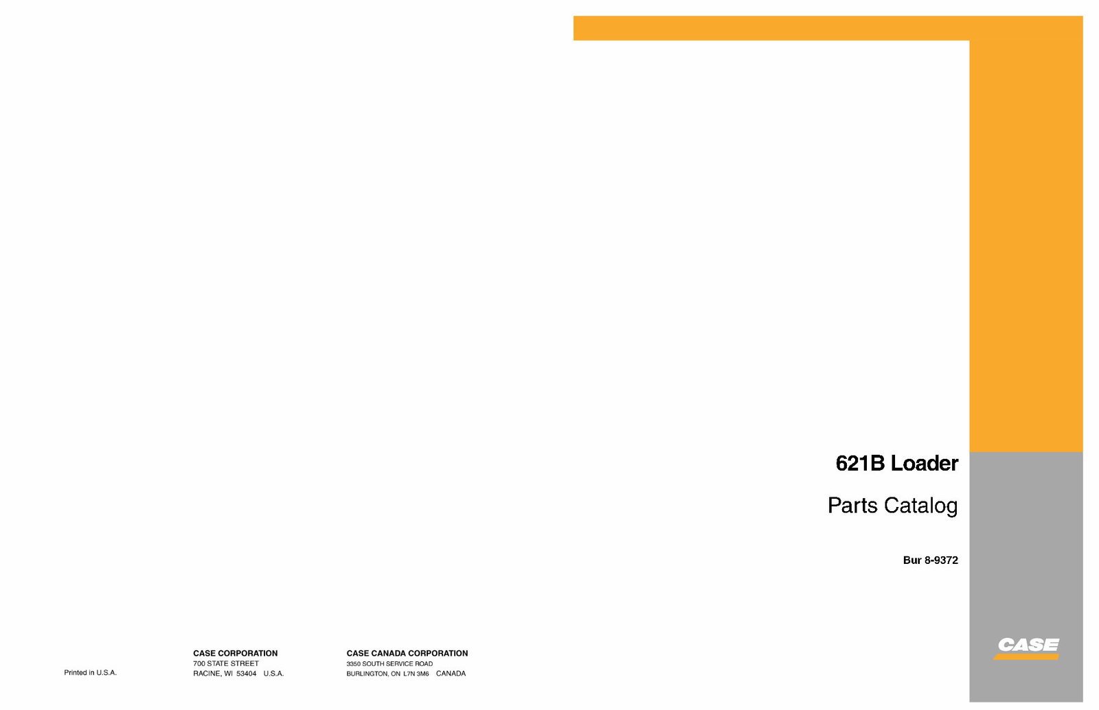 Case 621B Parts Catalog preview img 1