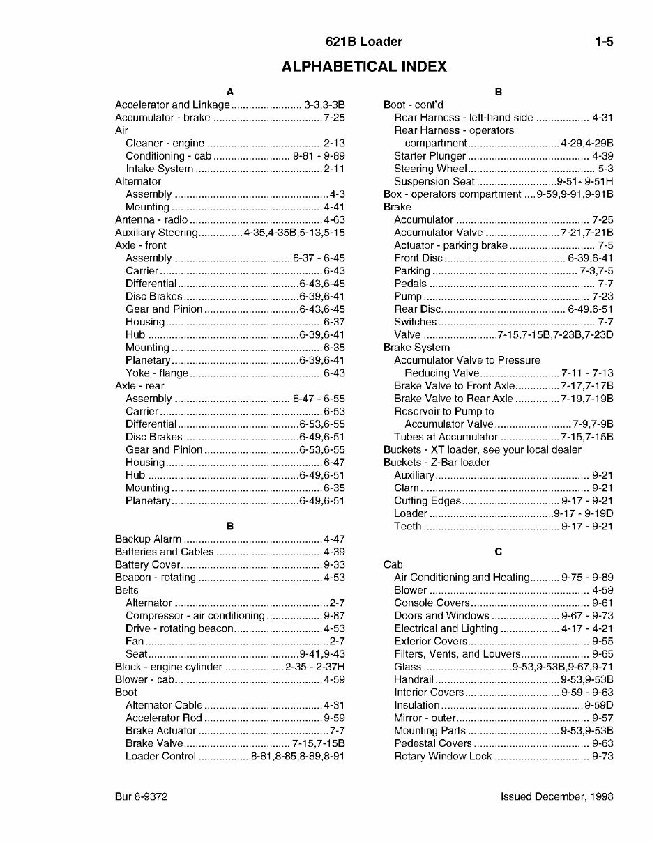 Case 621B Parts Catalog preview img 7