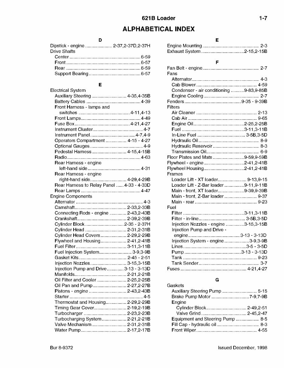 Case 621B Parts Catalog preview img 9