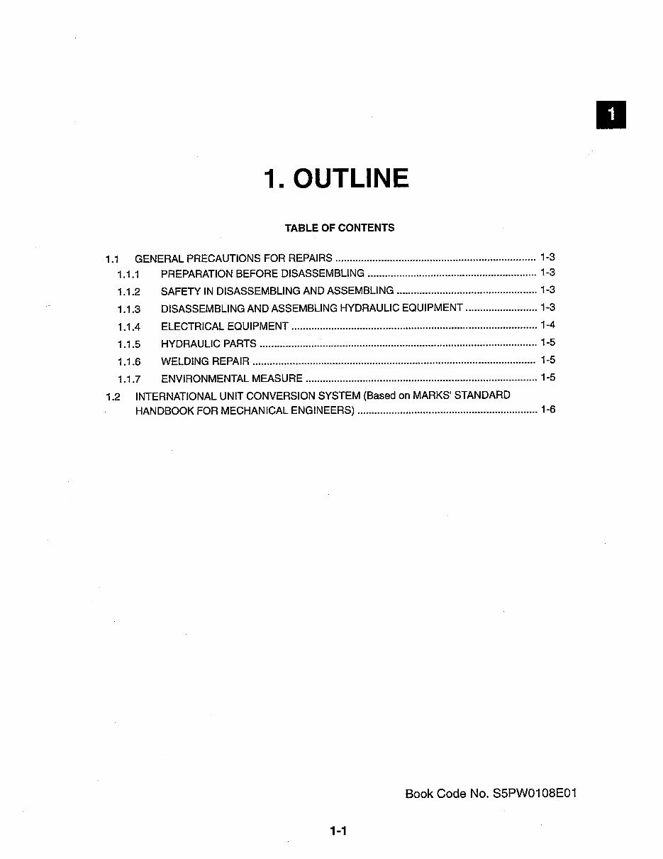 Kobelco SK50SR-3 Service Manual preview img 10