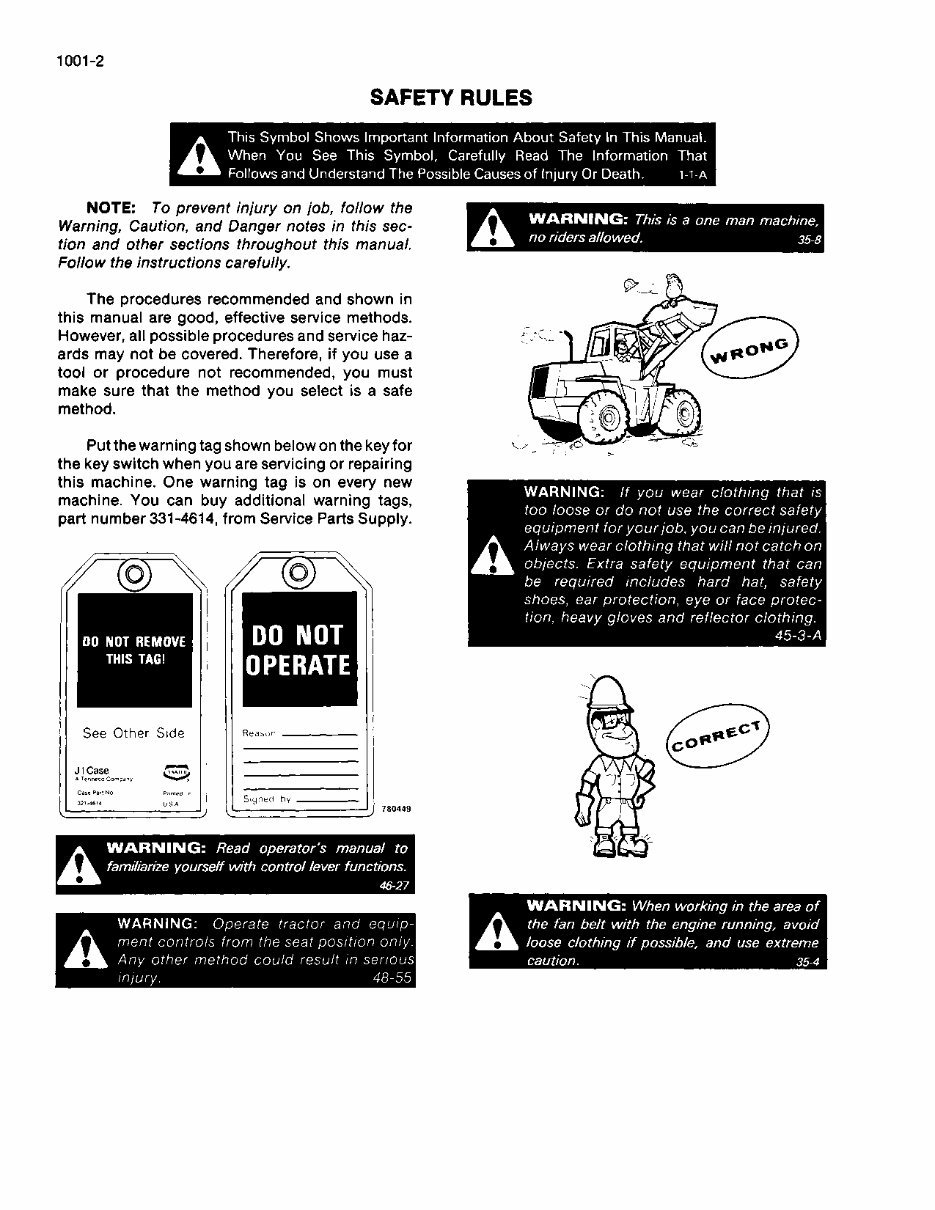 Case W18B, W20C Service Manual preview img 4