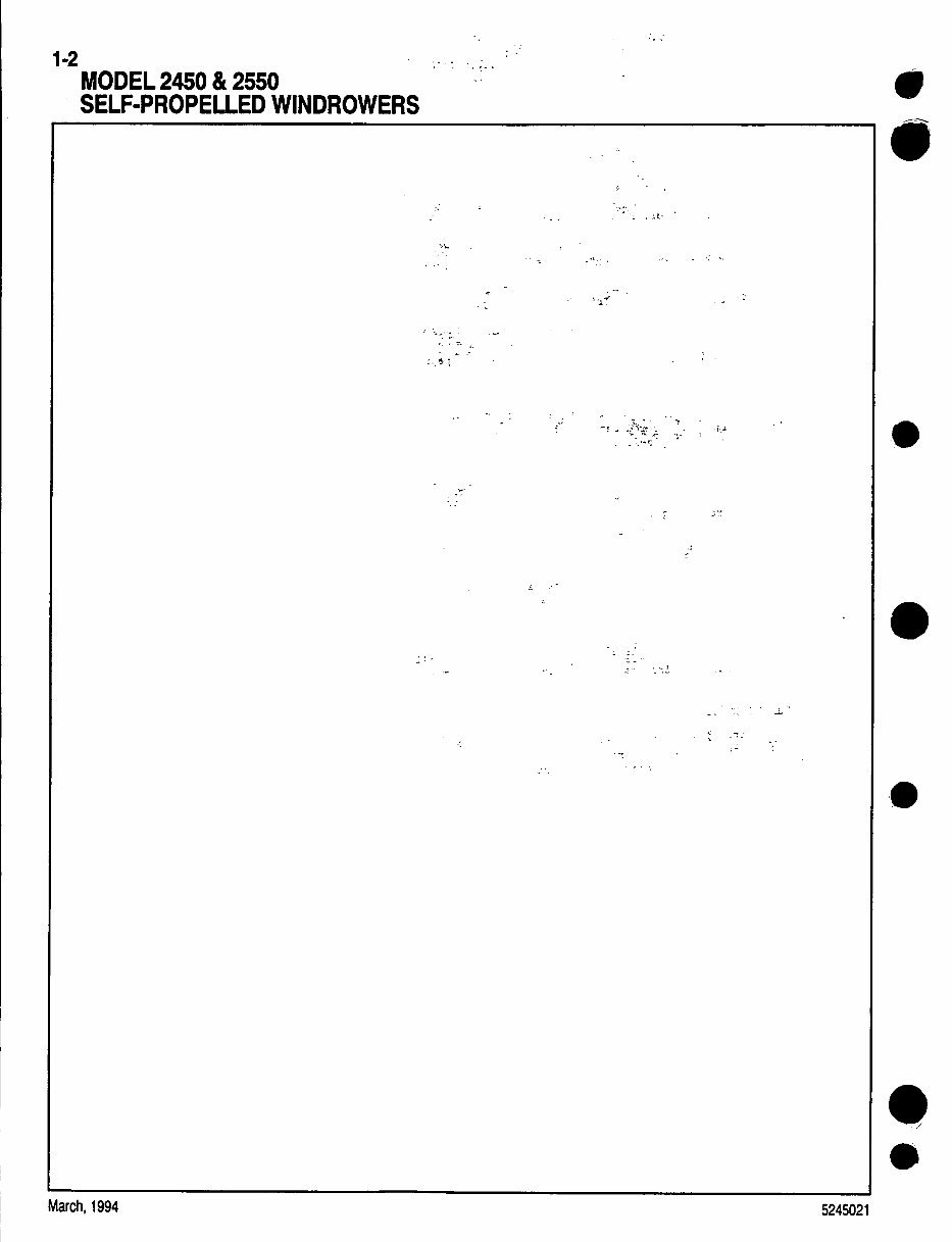 New Holland 2450, 2550 Parts Catalog preview img 2