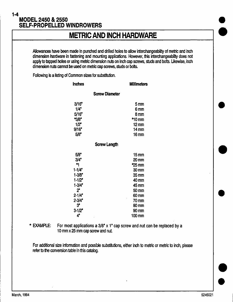 New Holland 2450, 2550 Parts Catalog preview img 9