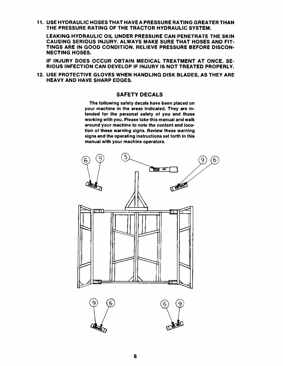New Holland TD100, TD200, TD50 Operators Manual preview img 8