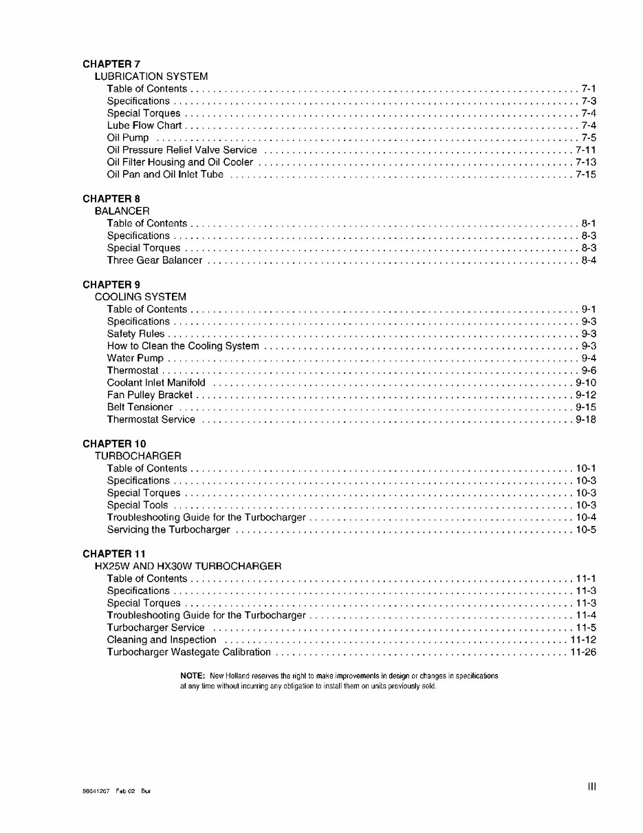 New Holland CE LV80 Service Manual preview img 6