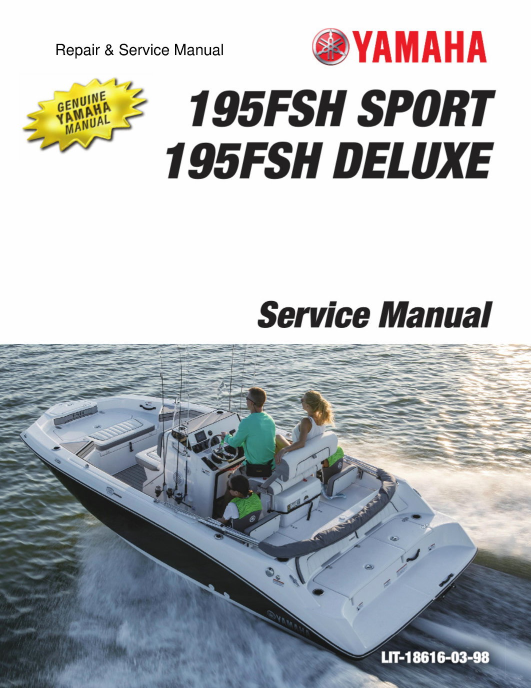 2022 Yamaha 195 FSH SPORT Service & Repair Manual preview img 1