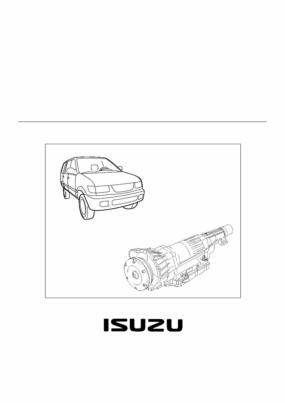 ISUZU AW03-72LE Automatic Transmission AUTO Gearbox Manual preview img 1