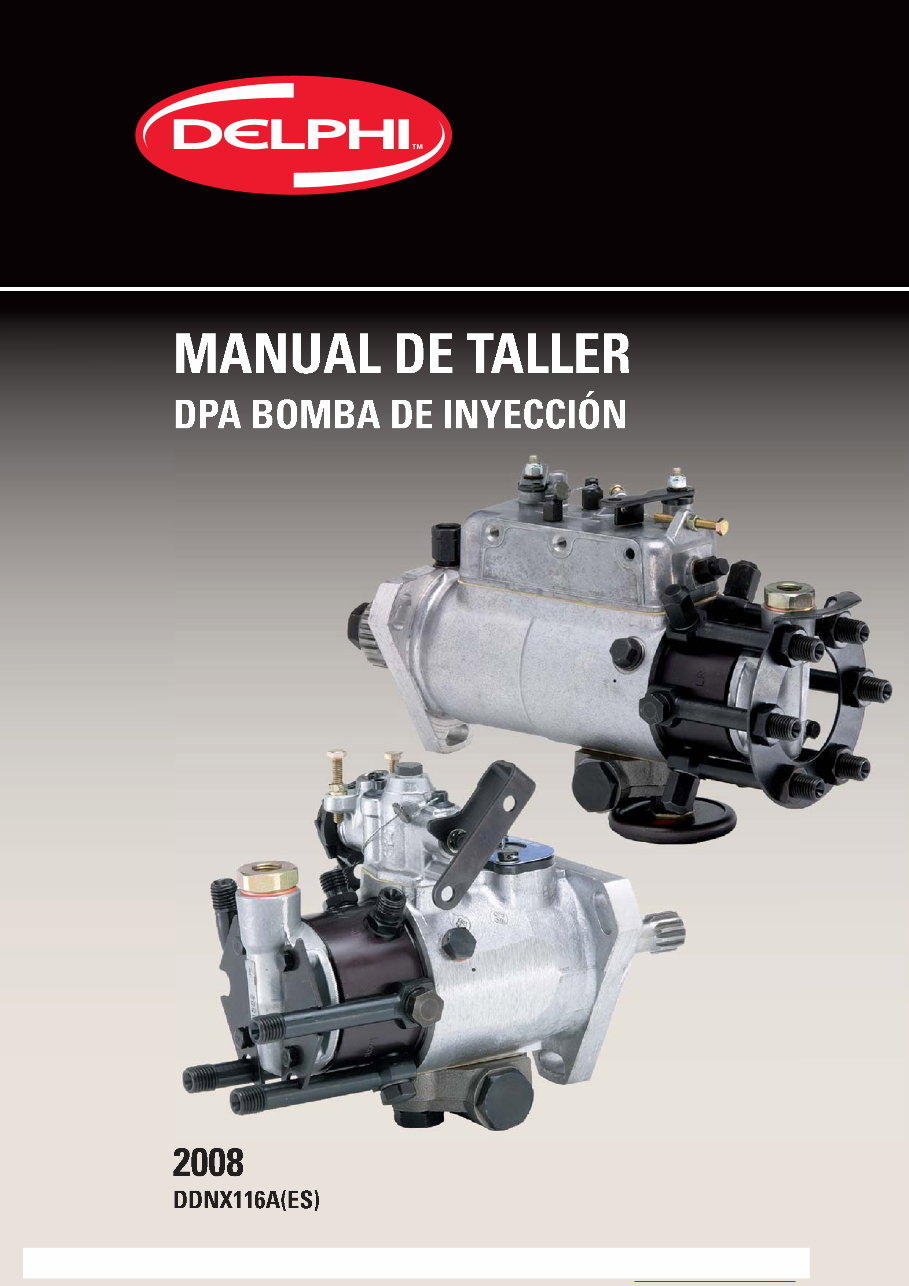 DELPHI PUMPS DPS Service Manual FRENCH preview img 1