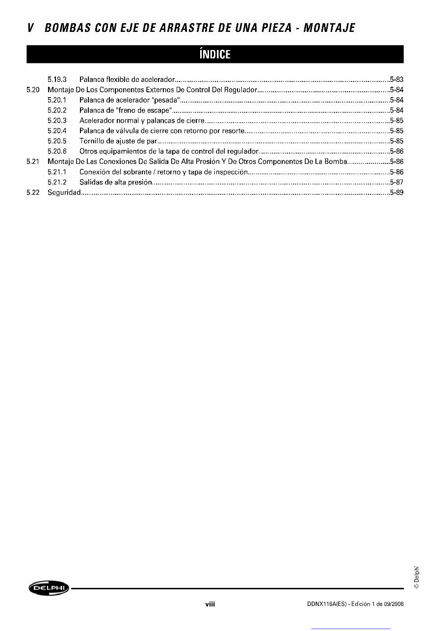 DELPHI PUMPS DPS Service Manual FRENCH preview img 10