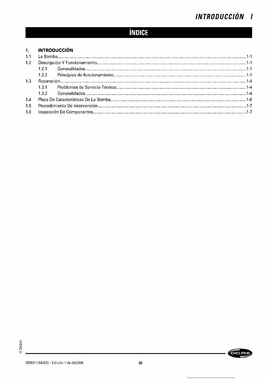 DELPHI PUMPS DPS Service Manual FRENCH preview img 5