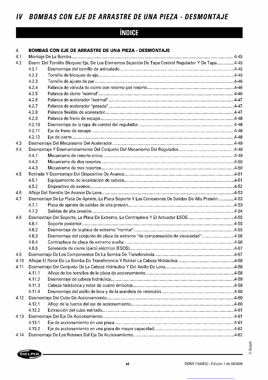 DELPHI PUMPS DPS Service Manual FRENCH preview img 8