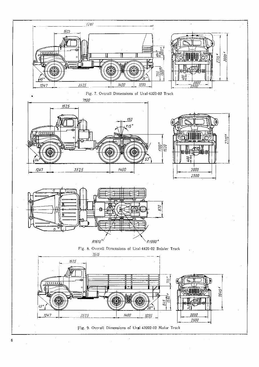 URAL 4320 02 MOTOR Truck Service Workshop Repair Manual preview img 8