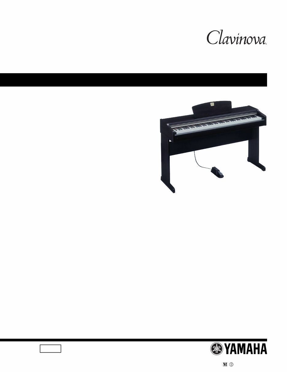 Yamaha Clavinova CLP-110 Piano Service Manual & Repair Guide preview img 1