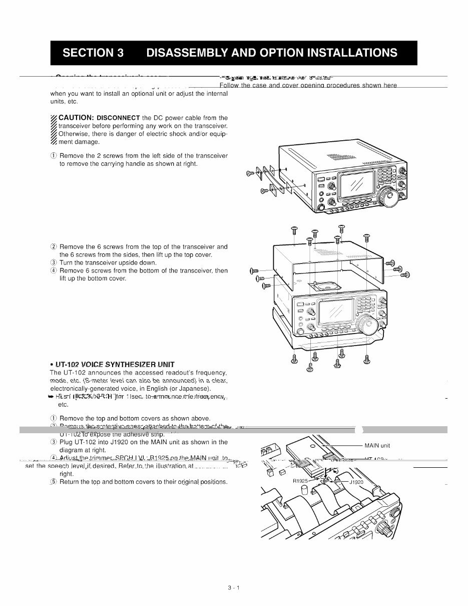 ICOM IC-746 PRO Service Repair Manual preview img 7