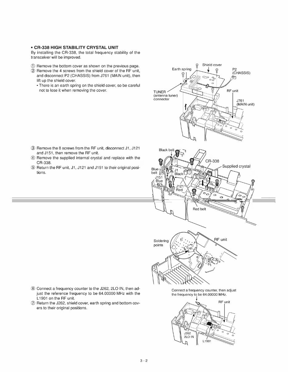 ICOM IC-746 PRO Service Repair Manual preview img 8