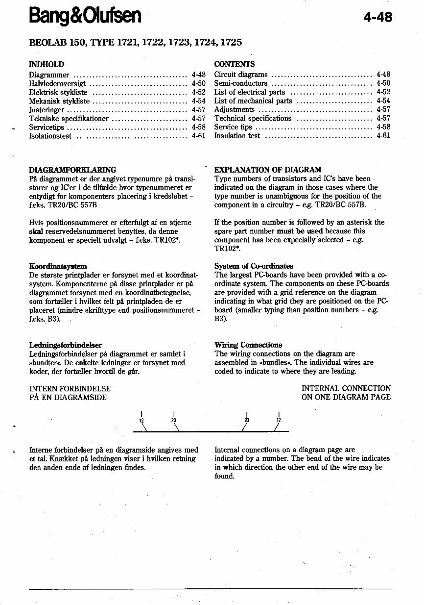 BANG and OLUFSEN BEOLAB Home OWNER Service Repair Manual preview img 2