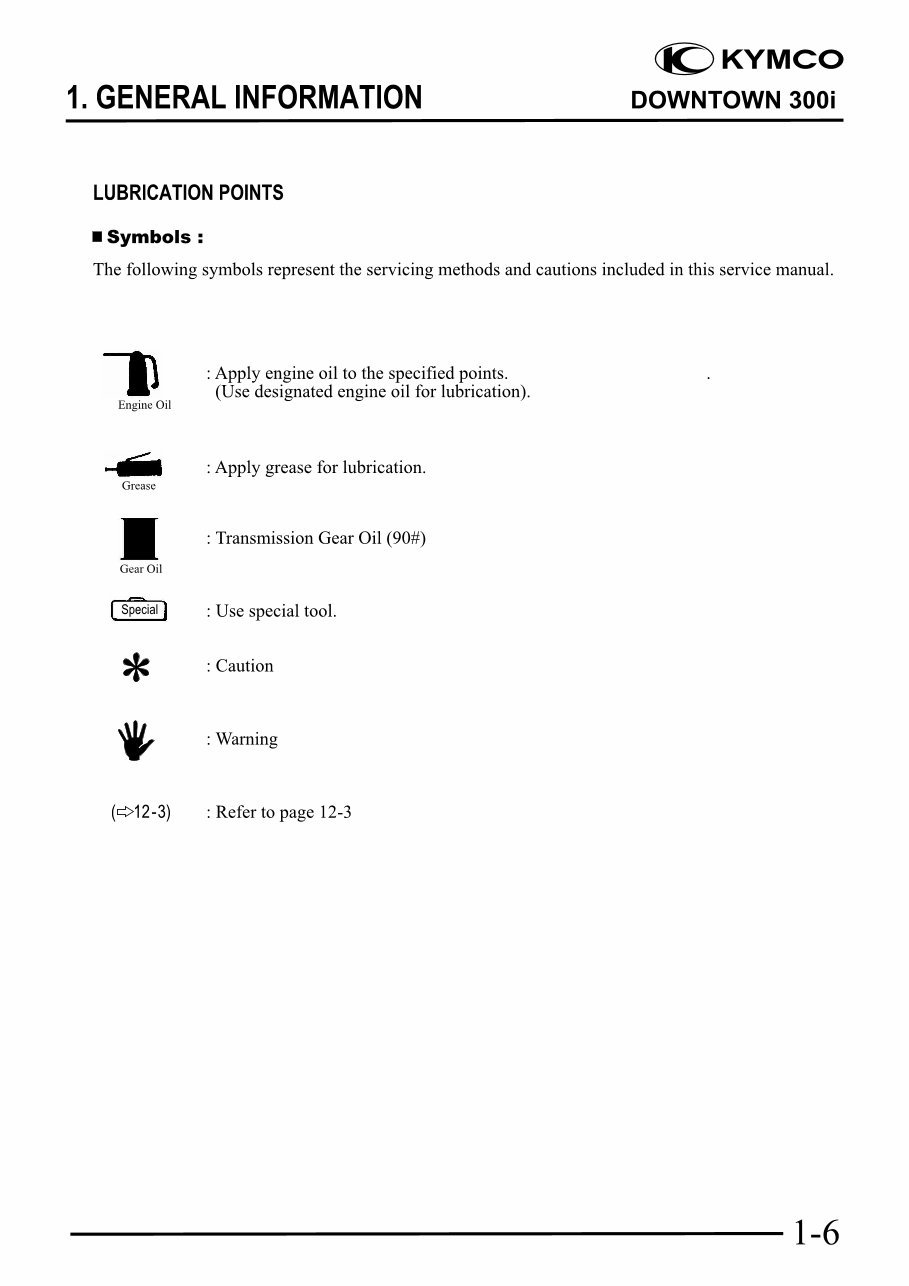  Kymco Downtown 300i 300 i ABS Scooter Service Repair Workshop Manual preview img 9