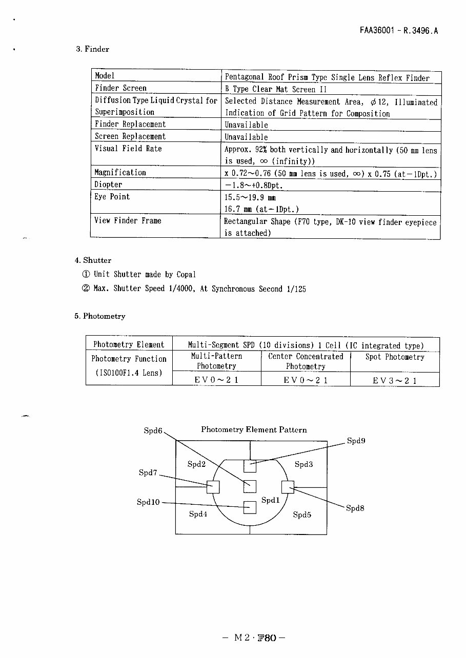 NIKON F80 N80 Service Repair Manual preview img 4