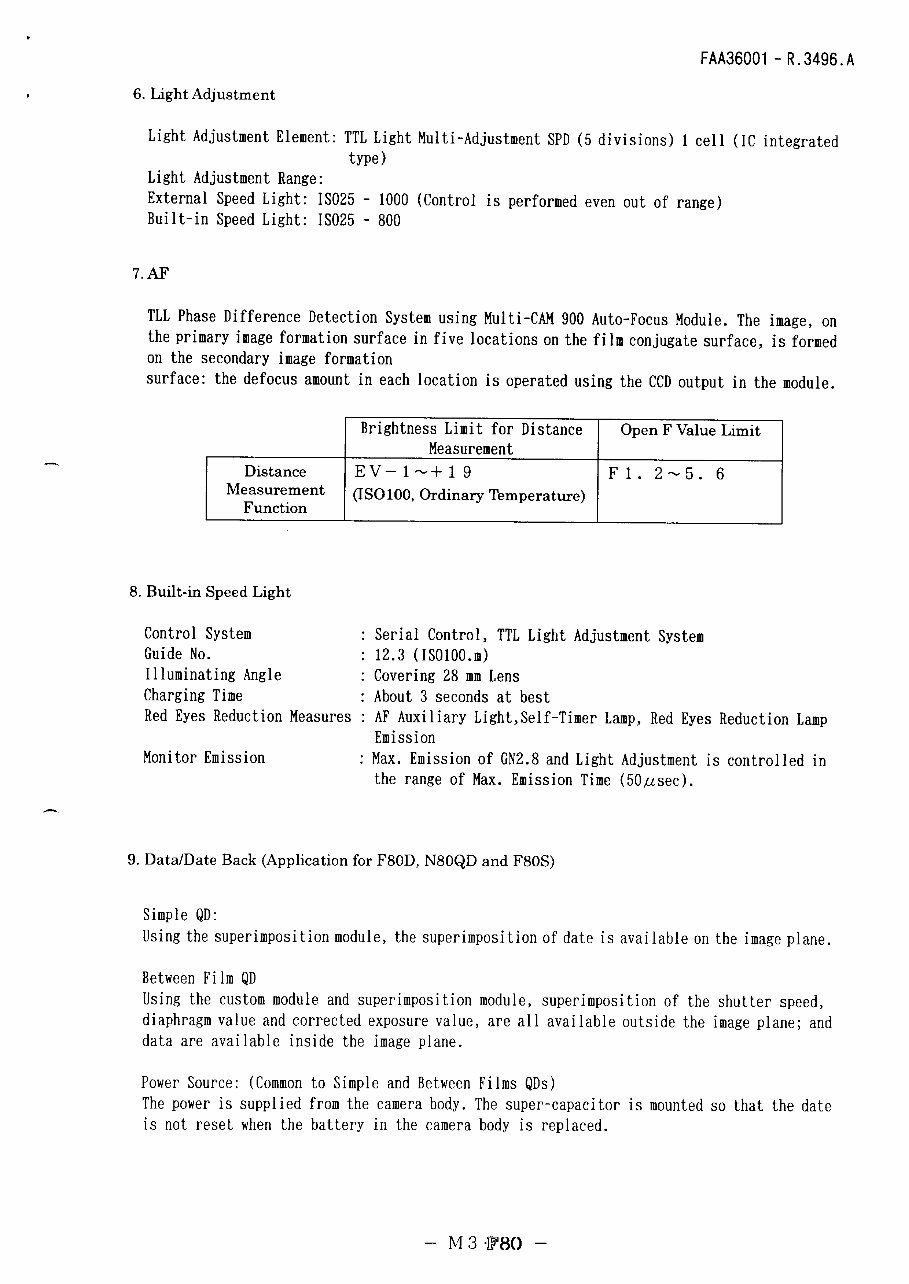 NIKON F80 N80 Service Repair Manual preview img 5