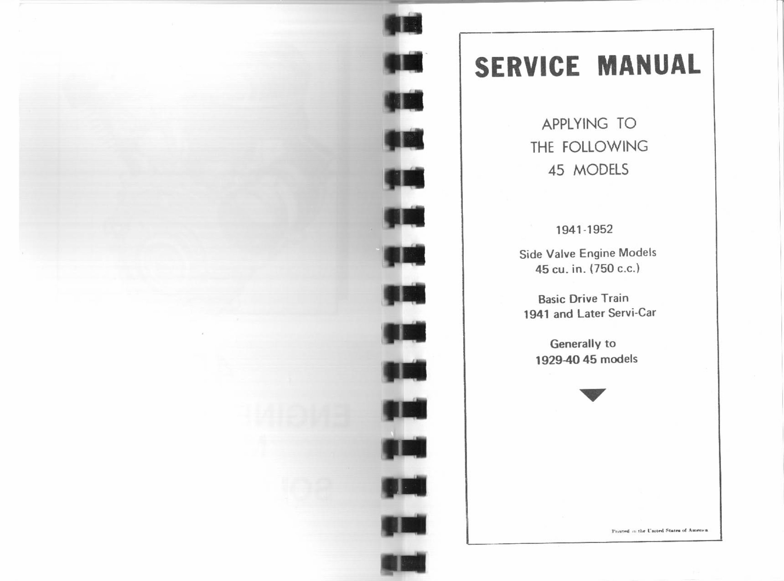 1929-1952 Harley-Davidson Service & Repair Manual preview img 2