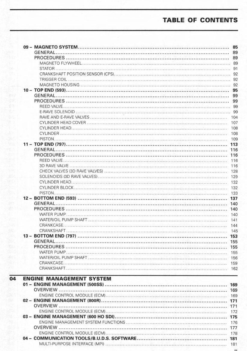 Ski-Doo Freestyle Back Country 550F 2008 Service Manual preview img 3