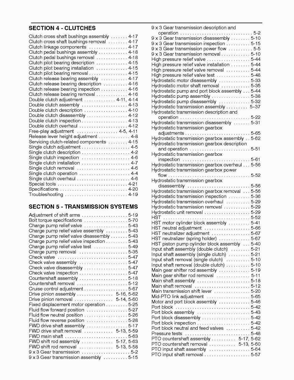 New Holland 1530 1630 Tractor Service Repair Shop Manual Workshop preview img 4