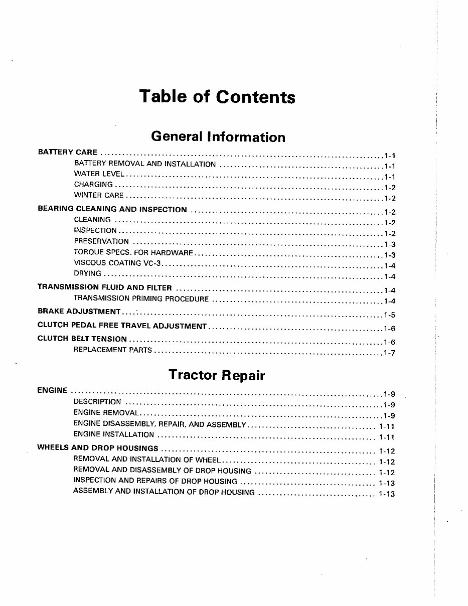 Simplicity 4040,4041,9020 Power Max Tractor Workshop Service Repair Manual preview img 3