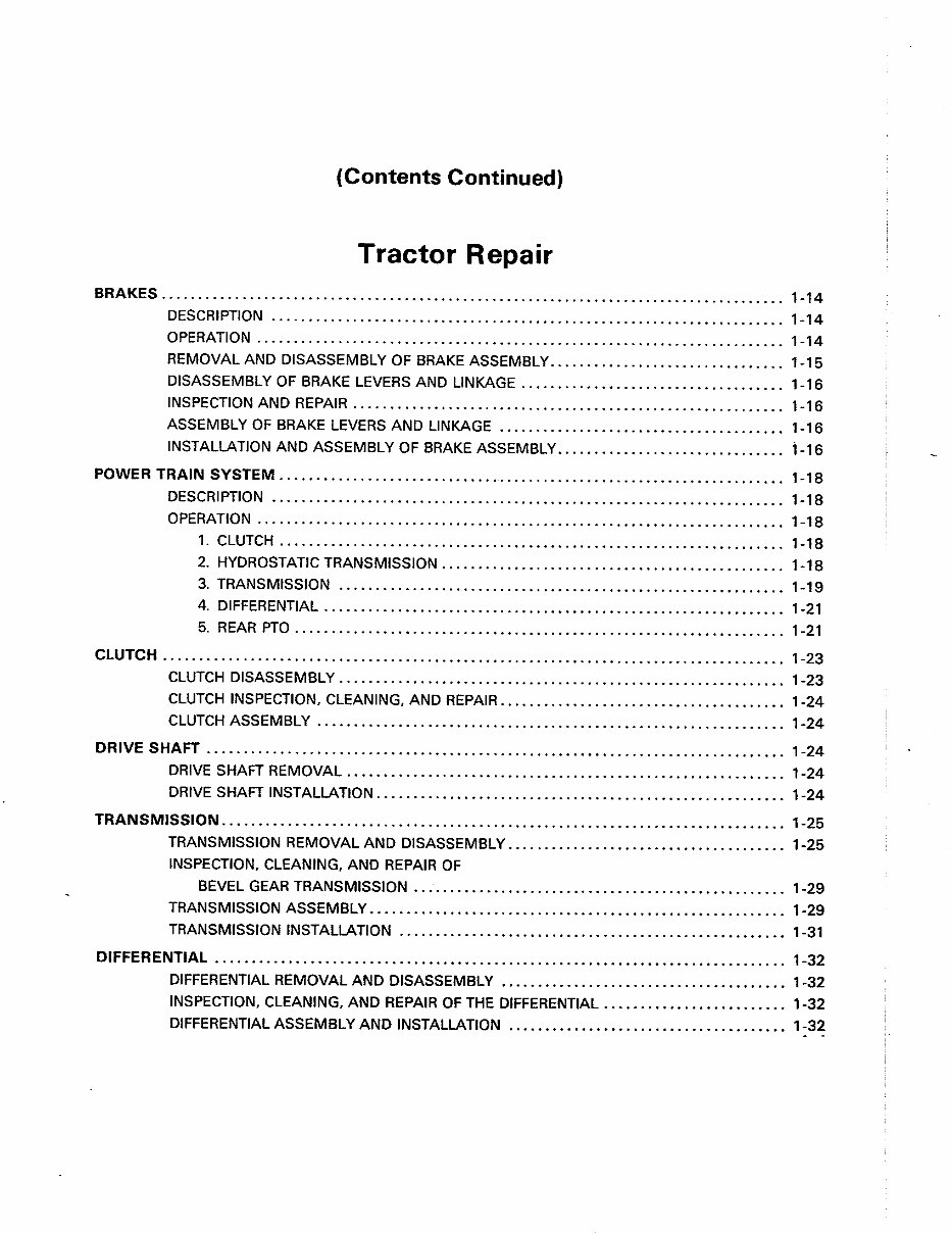Simplicity 4040,4041,9020 Power Max Tractor Workshop Service Repair Manual preview img 4