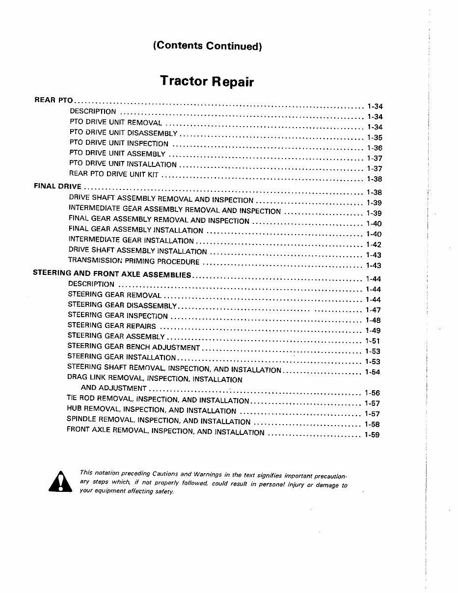 Simplicity 4040,4041,9020 Power Max Tractor Workshop Service Repair Manual preview img 5