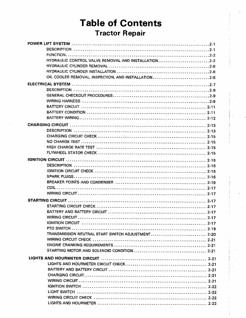 Simplicity 4040,4041,9020 Power Max Tractor Workshop Service Repair Manual preview img 6