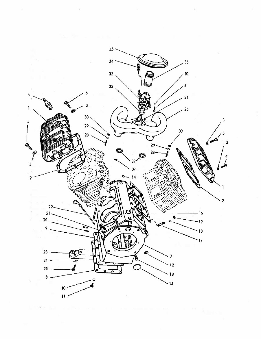Wisconsin Engine parts manual W4 1770 IPL preview img 4