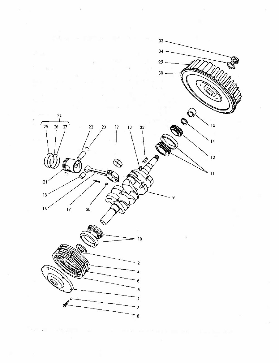 Wisconsin Engine parts manual W4 1770 IPL preview img 6