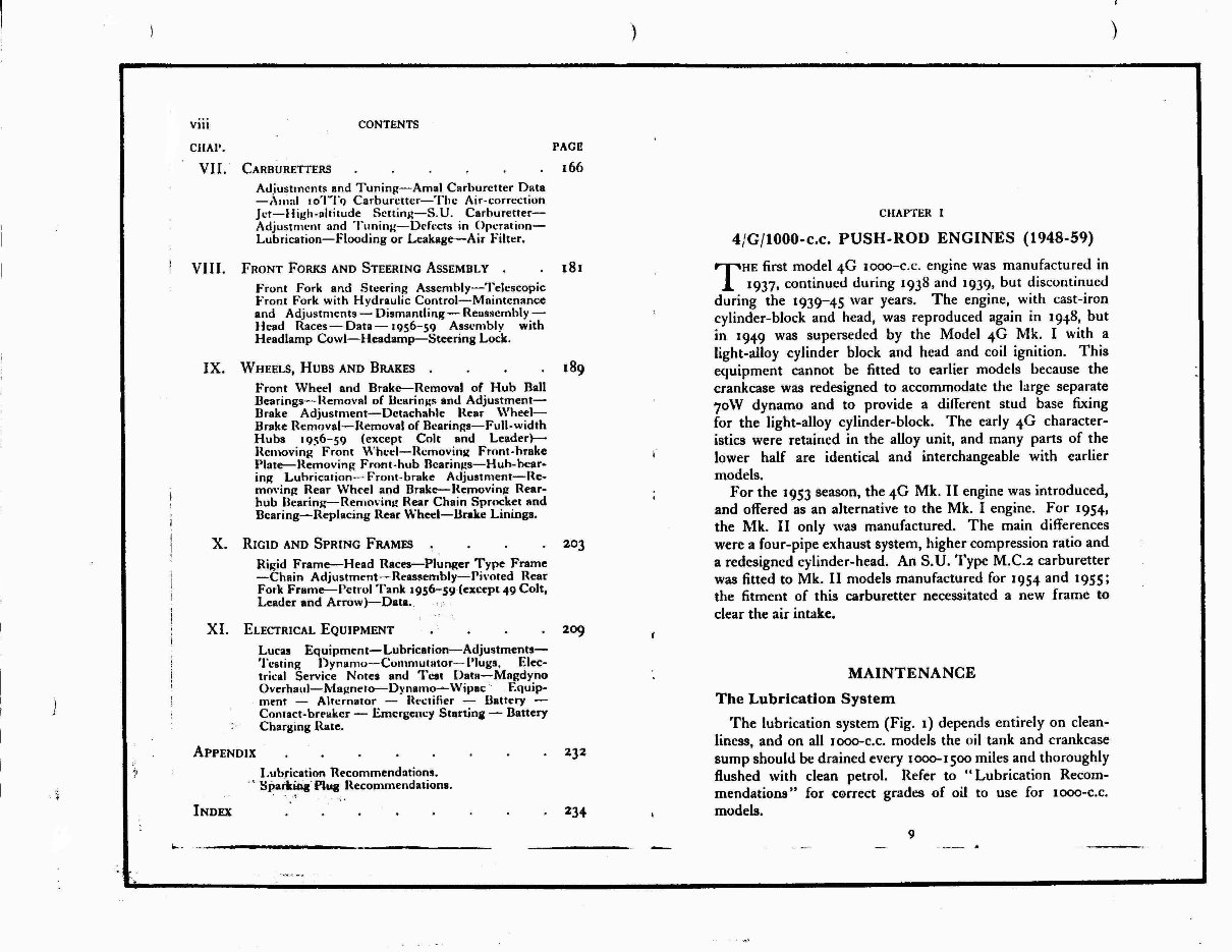 1937-1965 Ariel Motorcycle All Models Service & Repair Manual preview img 4