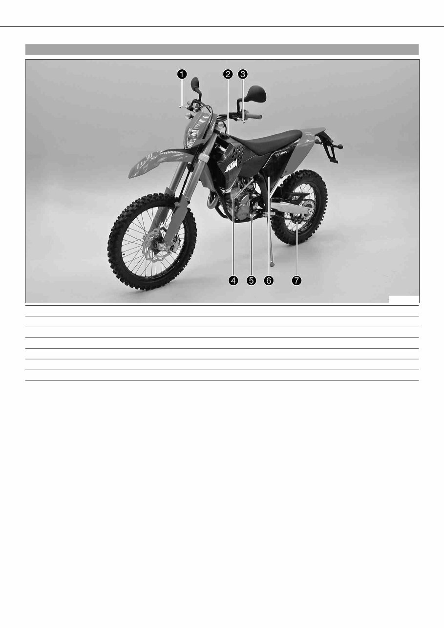 2005-2008 KTM 250 SX-F, EXC-F, EXC-F Six Days, XCF-W, XC-F, SXS-F Motorcycle Service & Repair Manual preview img 10
