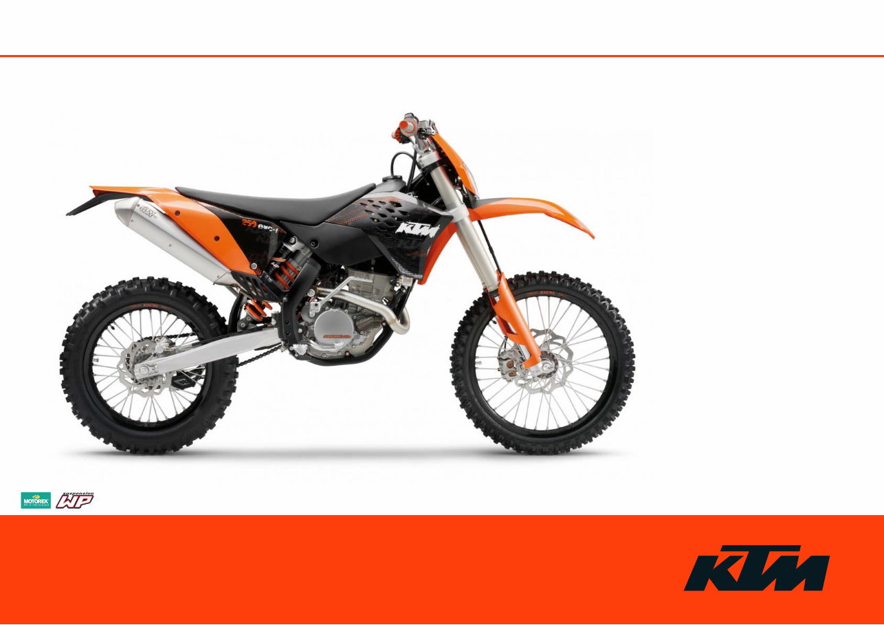 2005-2008 KTM 250 SX-F, EXC-F, EXC-F Six Days, XCF-W, XC-F, SXS-F Motorcycle Service & Repair Manual preview img 2