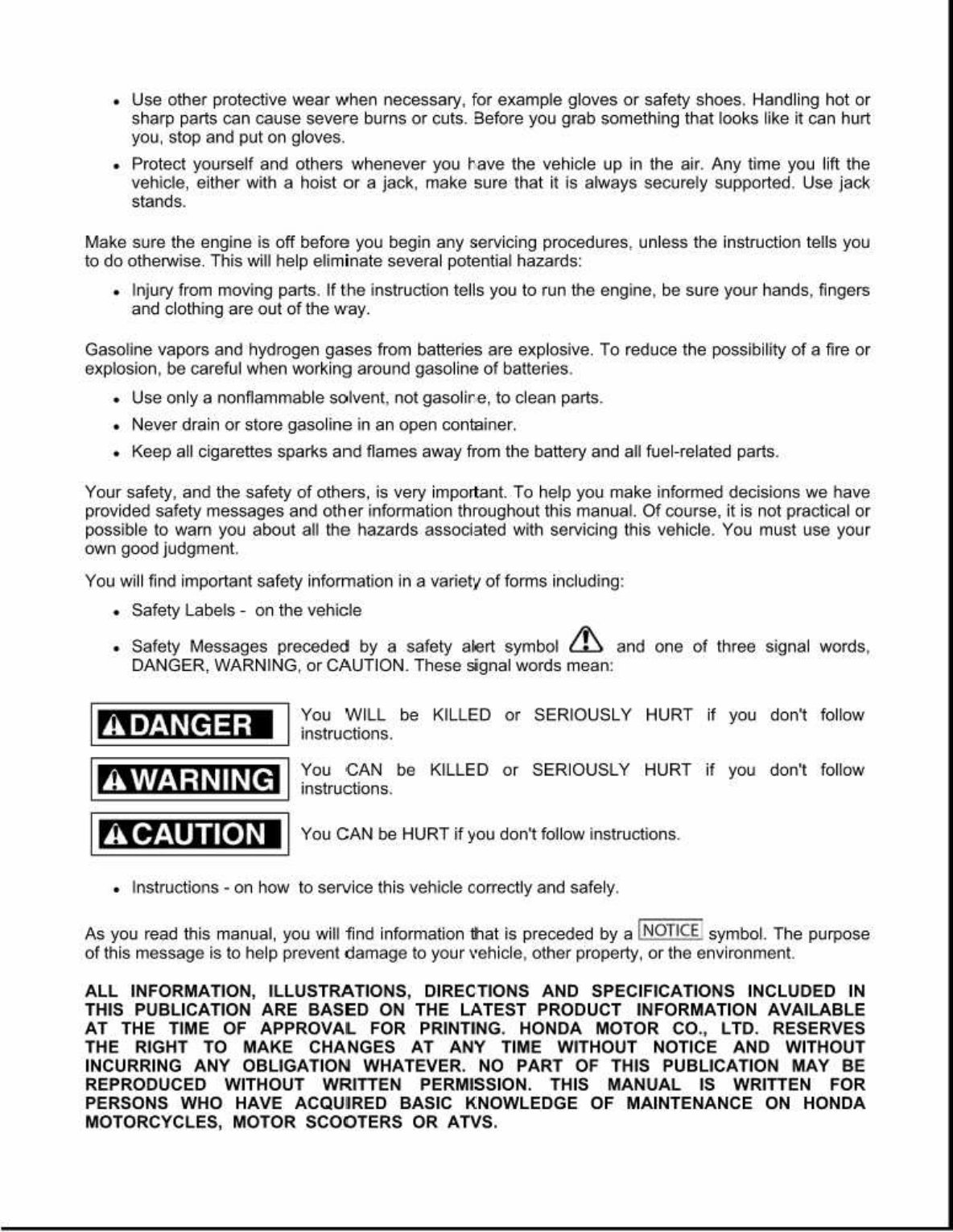 1995-1998 Honda CBR600F3 Service Repair Manual ( 95 96 97 98 ) preview img 2