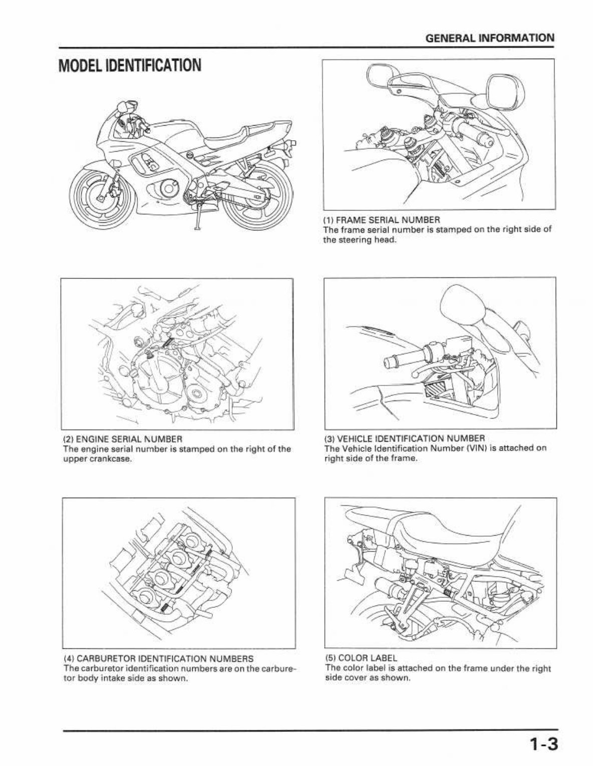 1995-1998 Honda CBR600F3 Service Repair Manual ( 95 96 97 98 ) preview img 8