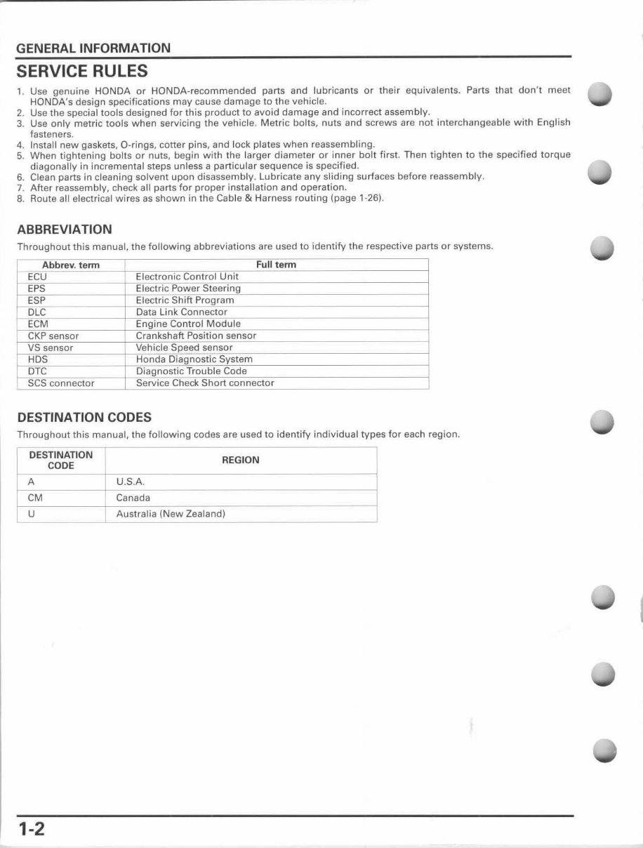 2005-2011 Foreman 500 Trx500 Service & Repair Manual preview img 6