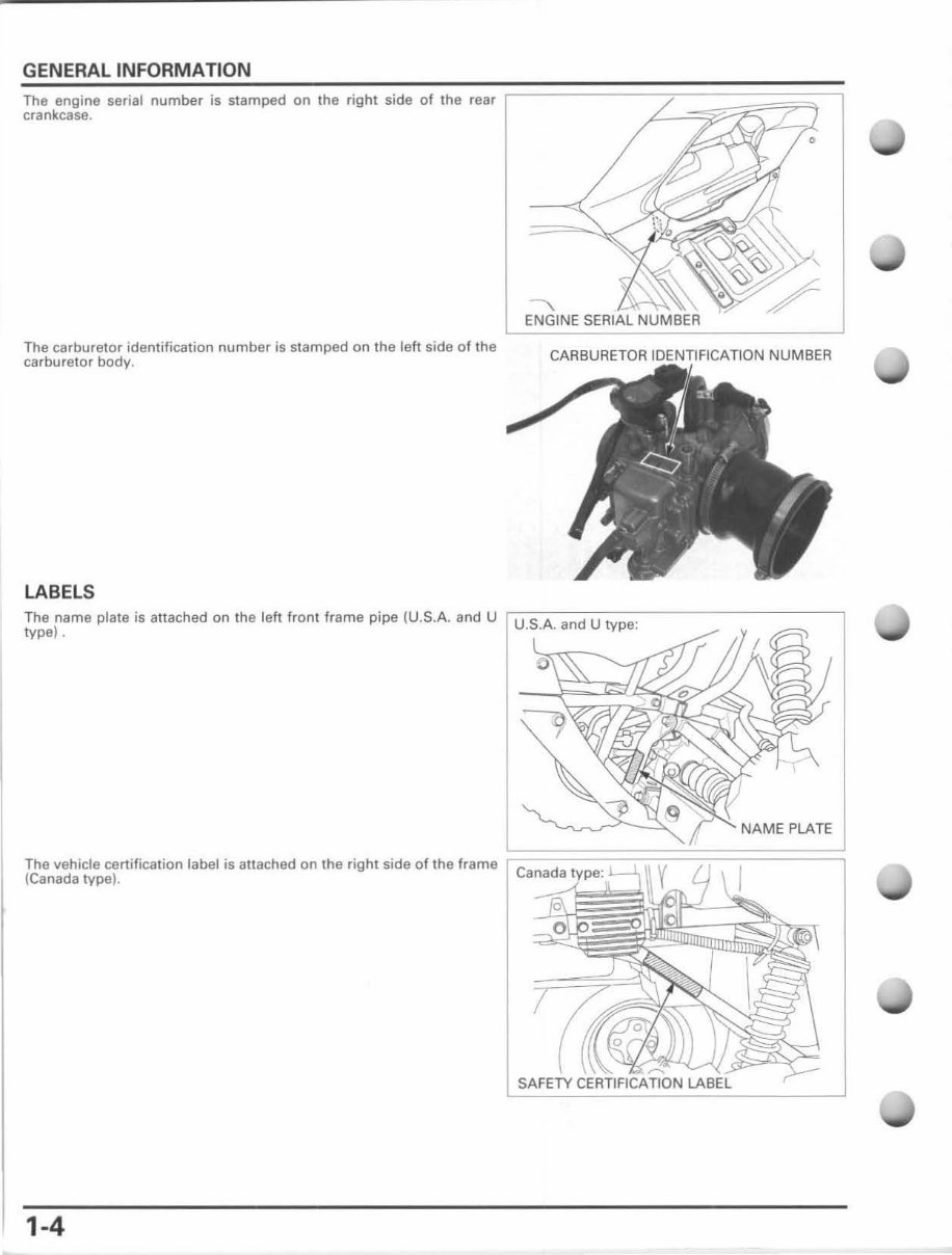 2005-2011 Foreman 500 Trx500 Service & Repair Manual preview img 8