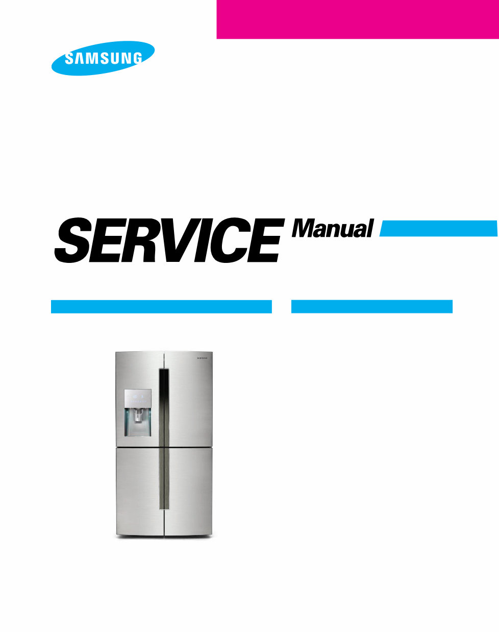 Samsung RF23J9011SG RF23J9011SR RF23J9018SR Service Manual preview img 1