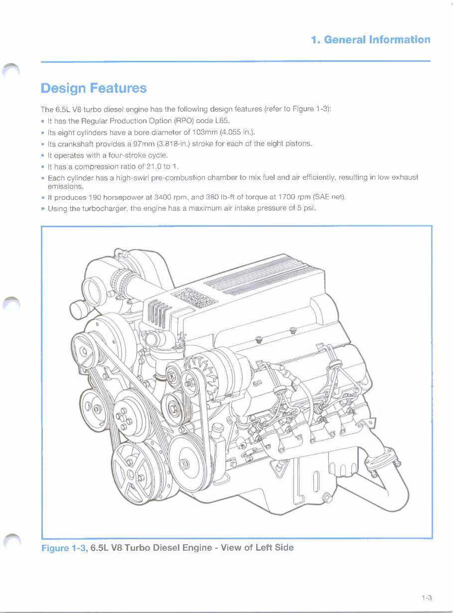 General Motors STG 6.5L V8 Turbo Diesel Engine Student Workbook preview img 9